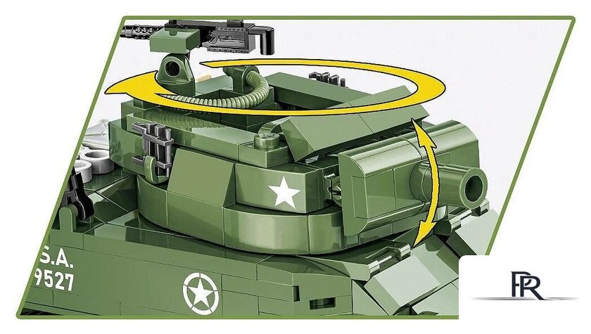 Конструктор Cobi Historical Collection WWII H.M.C. M8 Scott - Изображение №5 — Интернет-магазин ПроЗаказ