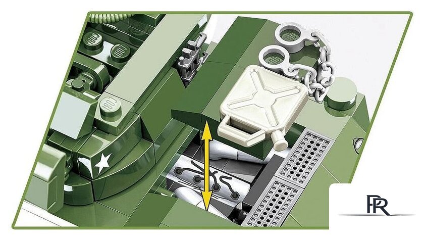 Конструктор Cobi Historical Collection WWII H.M.C. M8 Scott - Изображение №4 — Интернет-магазин ПроЗаказ