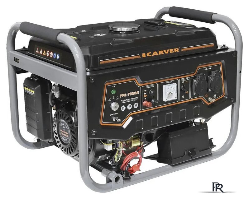 Бензиновый генератор Carver PPG-3900АE - Изображение №1 — Интернет-магазин ПроЗаказ