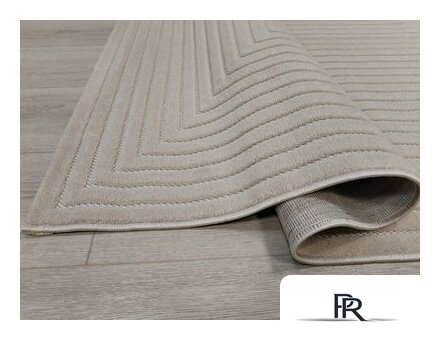 Ковер для жилой комнаты Radjab Carpet Сканди Сизаль Прямоугольник 10936B 12227RK (1.4x2, Krem/Krem) - Изображение №3 — Интернет-магазин ПроЗаказ