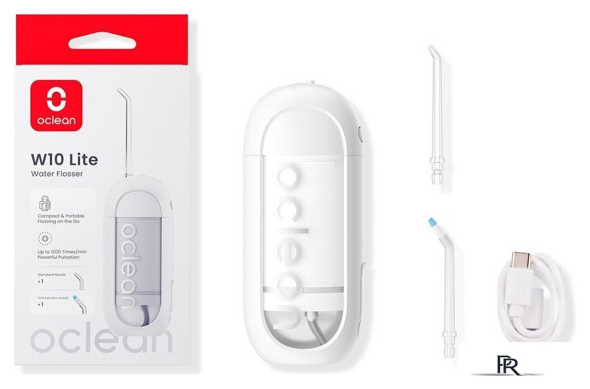 Ирригатор  Oclean W10 Lite (белый) - Изображение №18 — Интернет-магазин ПроЗаказ
