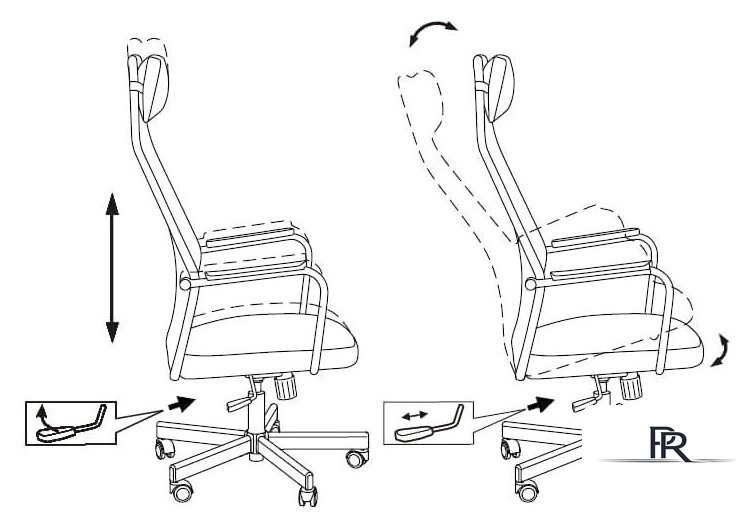 Игровое (геймерское) кресло Zombie One TW-01 (черный) - Изображение №16 — Интернет-магазин ПроЗаказ