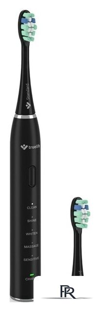 Электрическая зубная щетка TrueLife SonicBrush Clean30 (черный) - Изображение №1 — Интернет-магазин ПроЗаказ