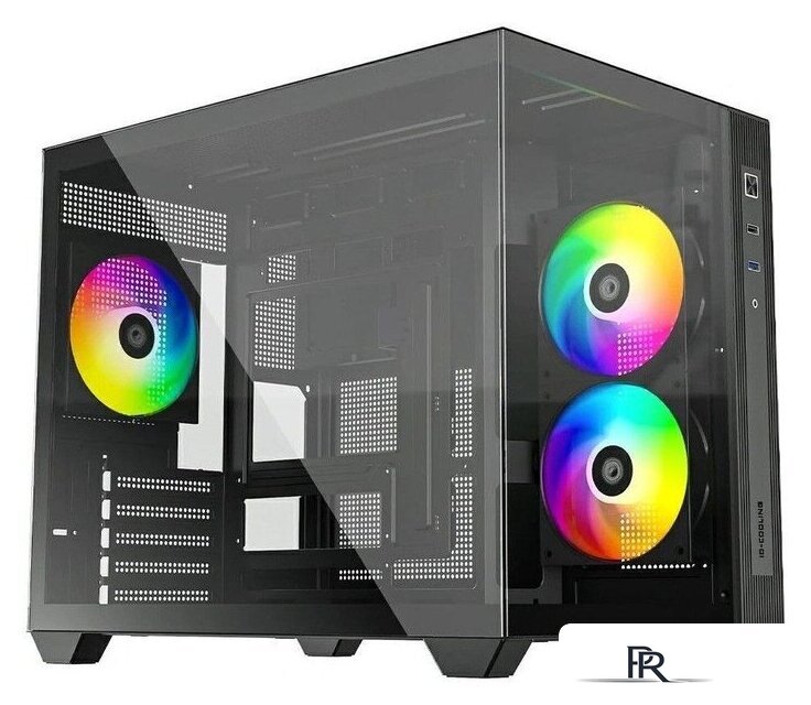 Корпус ID-Cooling View 500 ARGB (черный) - Изображение №1 — Интернет-магазин ПроЗаказ