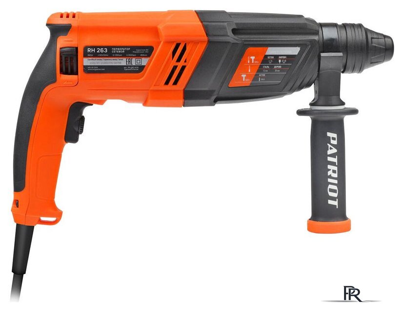 Перфоратор Patriot RH 263 140301324 - Изображение №4 — Интернет-магазин ПроЗаказ