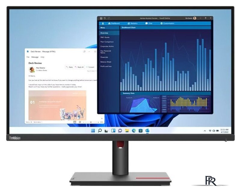 Монитор Lenovo ThinkVision T27p-30 63A9GAT1EU - Изображение №1 — Интернет-магазин ПроЗаказ