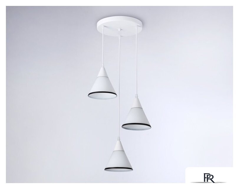 Подвесная люстра Ambrella light Traditional TR3167/3 WH/BK (белый/черный) - Изображение №4 — Интернет-магазин ПроЗаказ