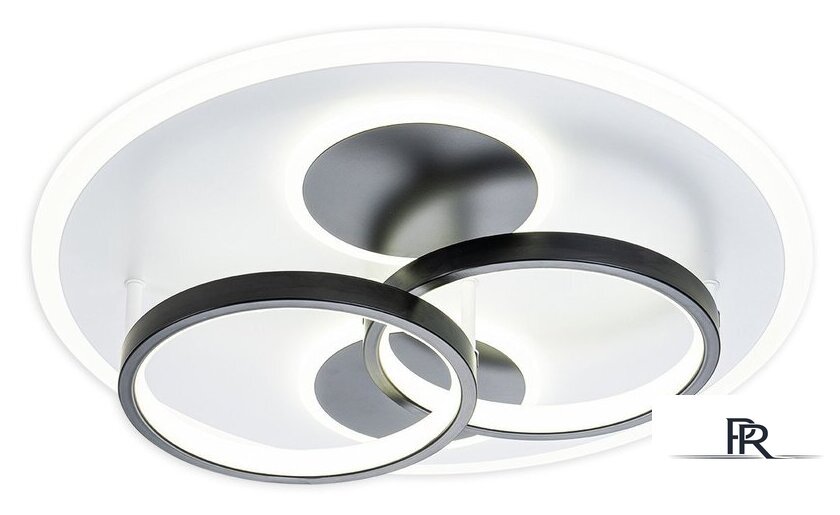 Припотолочная люстра Escada 10235/4LED Round (черный/белый) - Изображение №1 — Интернет-магазин ПроЗаказ