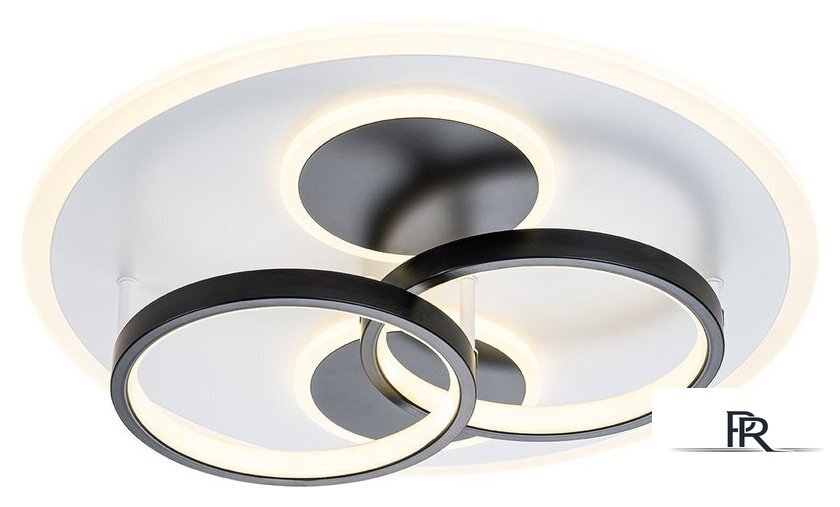 Припотолочная люстра Escada 10235/4LED Round (черный/белый) - Изображение №4 — Интернет-магазин ПроЗаказ