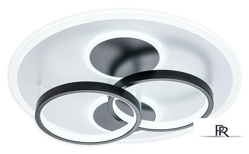 Припотолочная люстра Escada 10235/4LED Round (черный/белый) - Изображение №3 — Интернет-магазин ПроЗаказ