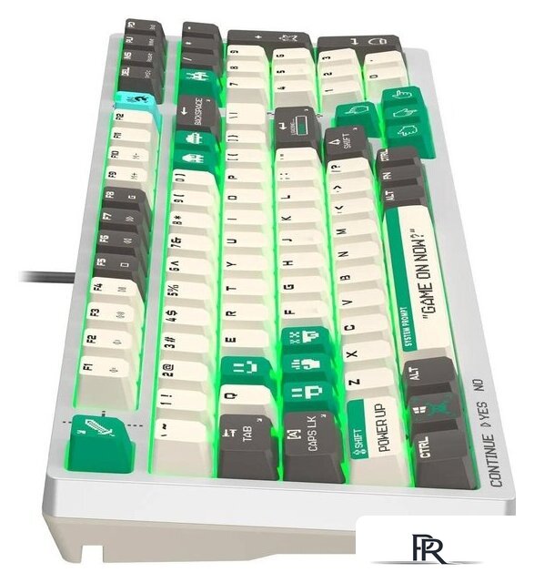 Клавиатура A4Tech Bloody S98 Pixels Green (Bloody BLMS Red Plus, нет кириллицы) - Изображение №9 — Интернет-магазин ПроЗаказ