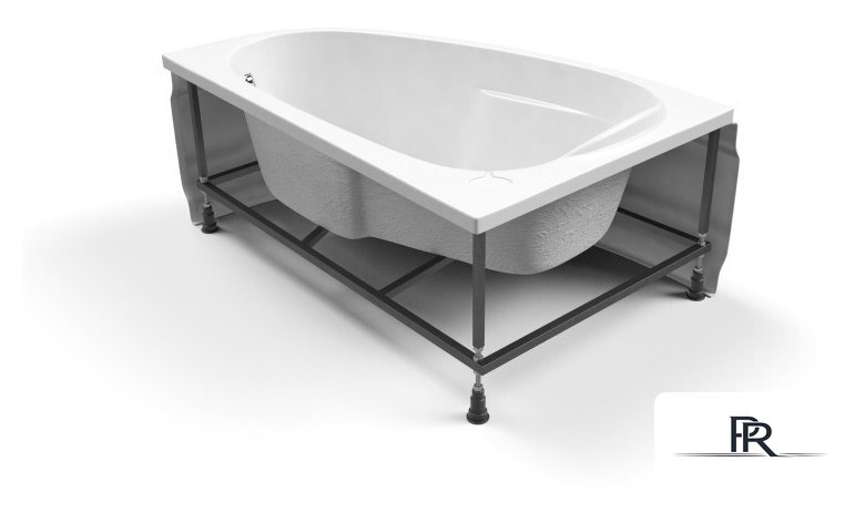 Ванна Cersanit Joanna 140x90 R (с каркасом) - Изображение №4 — Интернет-магазин ПроЗаказ