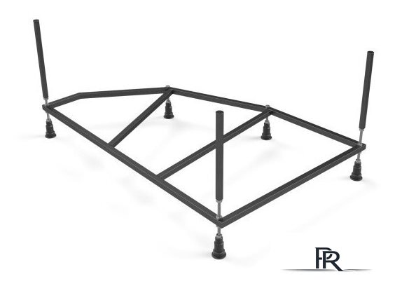Ванна Cersanit Joanna 140x90 R (с каркасом) - Изображение №5 — Интернет-магазин ПроЗаказ