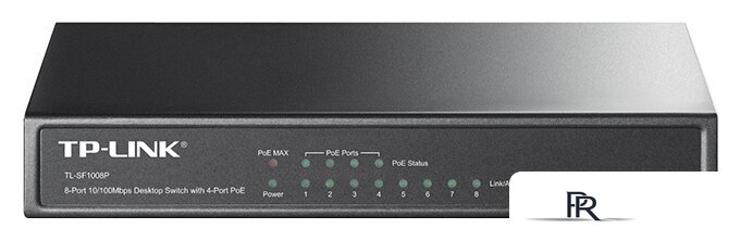 Неуправляемый коммутатор TP-Link TL-SF1008P - Изображение №1 — Интернет-магазин ПроЗаказ