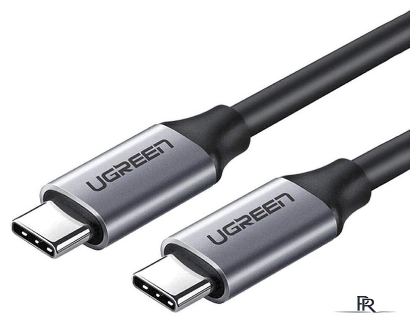 Кабель Ugreen US161 50751 USB Type-C - USB Type-C (1.5 м, черный/серый) - Изображение №1 — Интернет-магазин ПроЗаказ