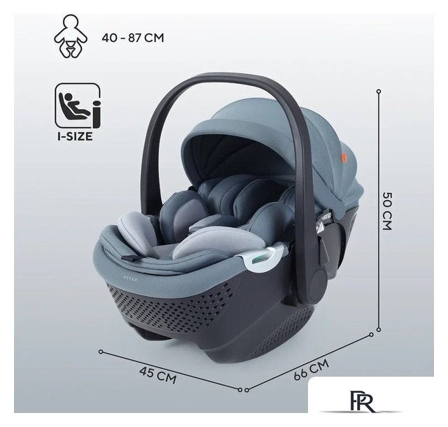 Детское автокресло Rant Aster Zero AY378 (графитовый) - Изображение №4 — Интернет-магазин ПроЗаказ