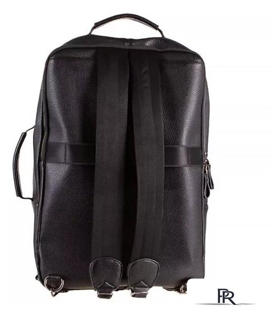 Мужская сумка Poshete 249-C003-BLK (черный) - Изображение №2 — Интернет-магазин ПроЗаказ