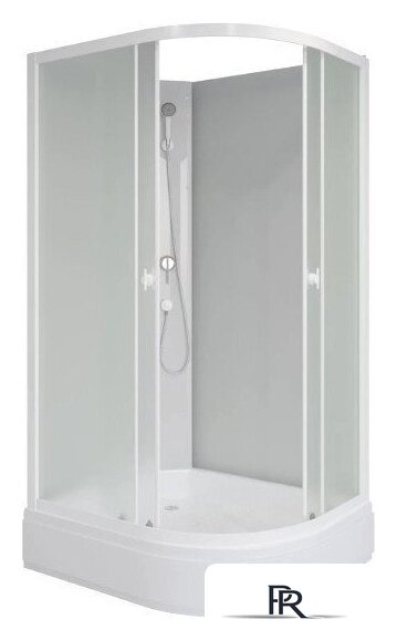 Душевая кабина Niagara Promo P90/70/26L/MT/BK 90x70x195 - Изображение №1 — Интернет-магазин ПроЗаказ