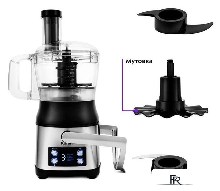 Кухонный комбайн Kitfort KT-1395 - Изображение №6 — Интернет-магазин ПроЗаказ