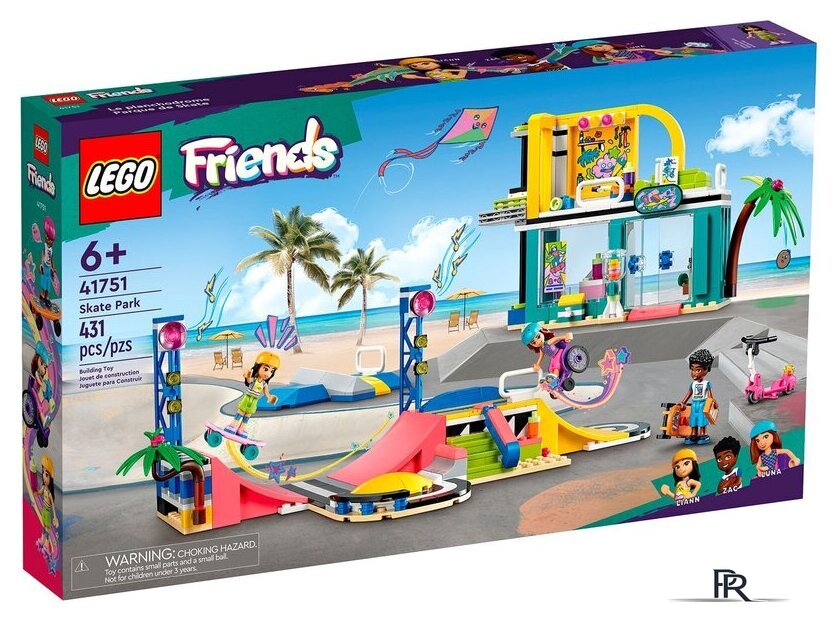 Конструктор LEGO Friends 41751 Скейт-парк - Изображение №1 — Интернет-магазин ПроЗаказ
