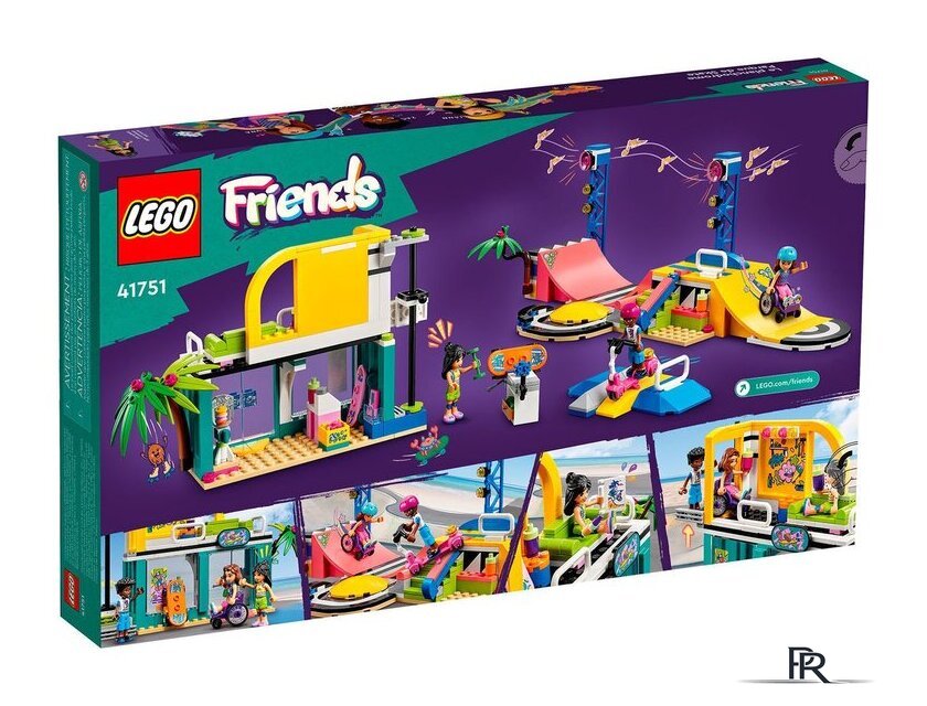 Конструктор LEGO Friends 41751 Скейт-парк - Изображение №3 — Интернет-магазин ПроЗаказ