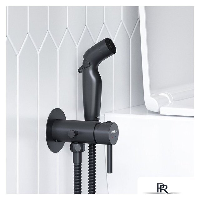 Гигиенический душ Damixa Option 211000300 (черный) - Изображение №2 — Интернет-магазин ПроЗаказ
