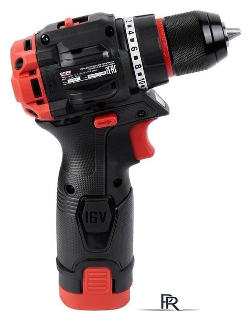 Дрель-шуруповерт ELITECH HD Professional CD 16L2 E2201.039.01 HD (с 2-мя АКБ, кейс) - Изображение №5 — Интернет-магазин ПроЗаказ