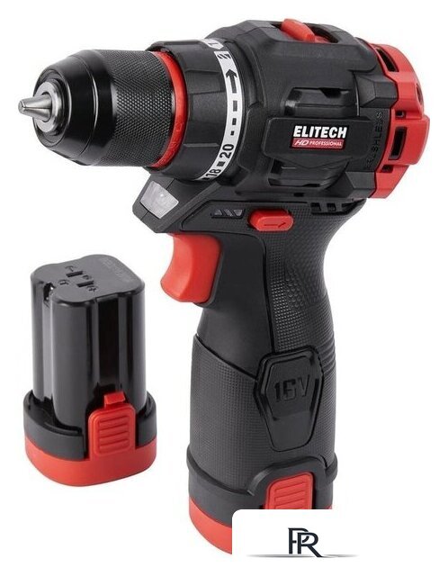 Дрель-шуруповерт ELITECH HD Professional CD 16L2 E2201.039.01 HD (с 2-мя АКБ, кейс) - Изображение №2 — Интернет-магазин ПроЗаказ