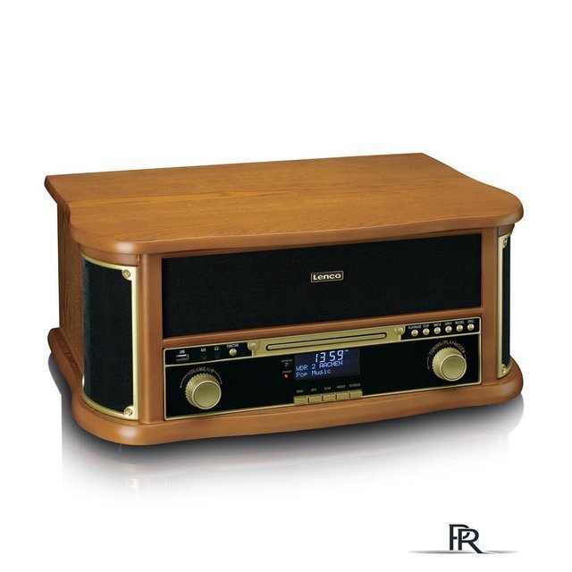 Многофункциональный аудиоцентр Lenco Classic Phono TCD-2571 - Изображение №2 — Интернет-магазин ПроЗаказ