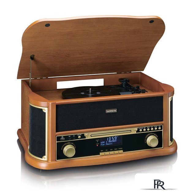 Многофункциональный аудиоцентр Lenco Classic Phono TCD-2571 - Изображение №6 — Интернет-магазин ПроЗаказ