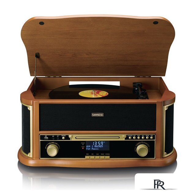 Многофункциональный аудиоцентр Lenco Classic Phono TCD-2571 - Изображение №5 — Интернет-магазин ПроЗаказ