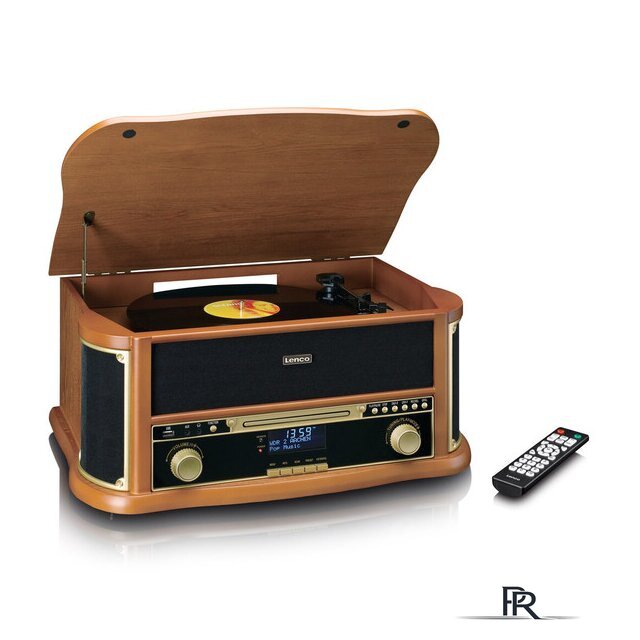Многофункциональный аудиоцентр Lenco Classic Phono TCD-2571 - Изображение №7 — Интернет-магазин ПроЗаказ