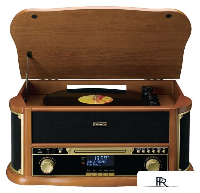 Многофункциональный аудиоцентр Lenco Classic Phono TCD-2571 - Изображение №1 — Интернет-магазин ПроЗаказ
