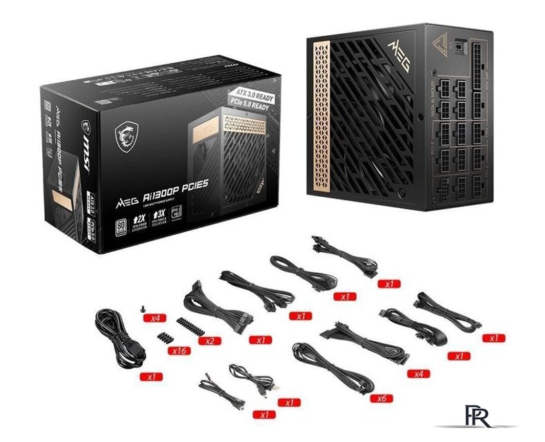 Блок питания MSI MEG Ai1300P PCIE5 - Изображение №5 — Интернет-магазин ПроЗаказ
