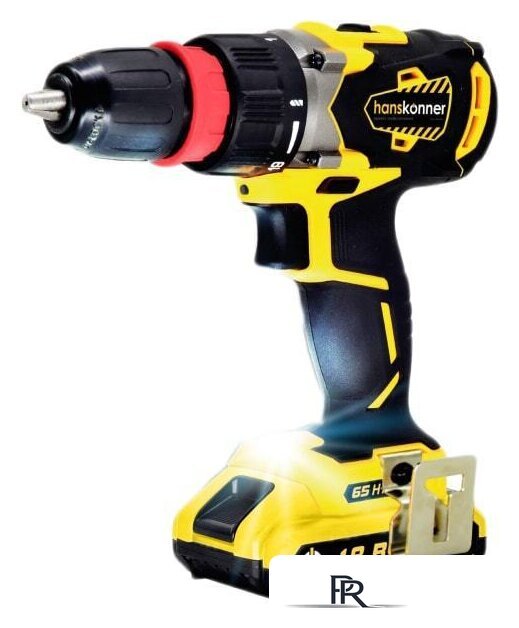 Дрель-шуруповерт Hanskonner HCD1865BLC (с 2-мя АКБ) - Изображение №1 — Интернет-магазин ПроЗаказ