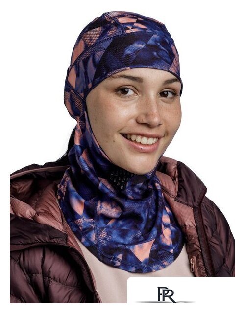 Горнолыжная балаклава Buff Thermonet Balaclava Shiray Multi 132467.555.10.00 - Изображение №2 — Интернет-магазин ПроЗаказ