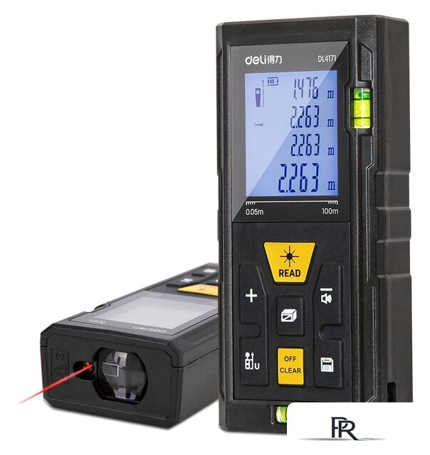 Лазерный дальномер Deli DL4171 - Изображение №1 — Интернет-магазин ПроЗаказ
