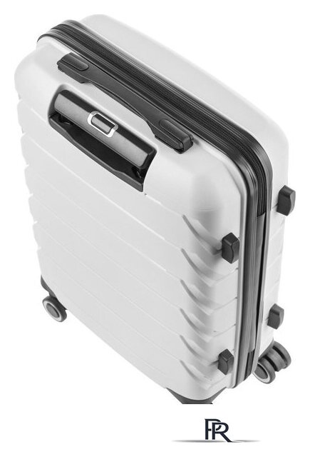 Чемодан-спиннер DoubleW YF-PP02 (S, белый) - Изображение №3 — Интернет-магазин ПроЗаказ