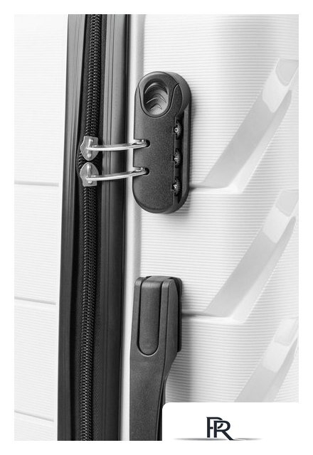 Чемодан-спиннер DoubleW YF-PP02 (S, белый) - Изображение №5 — Интернет-магазин ПроЗаказ