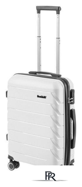 Чемодан-спиннер DoubleW YF-PP02 (S, белый) - Изображение №1 — Интернет-магазин ПроЗаказ