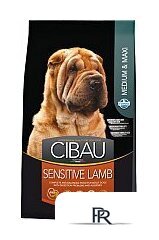 Сухой корм для собак Farmina Cibau Sensitive Lamb Medium & Maxi (12 кг) - Изображение №1 — Интернет-магазин ПроЗаказ