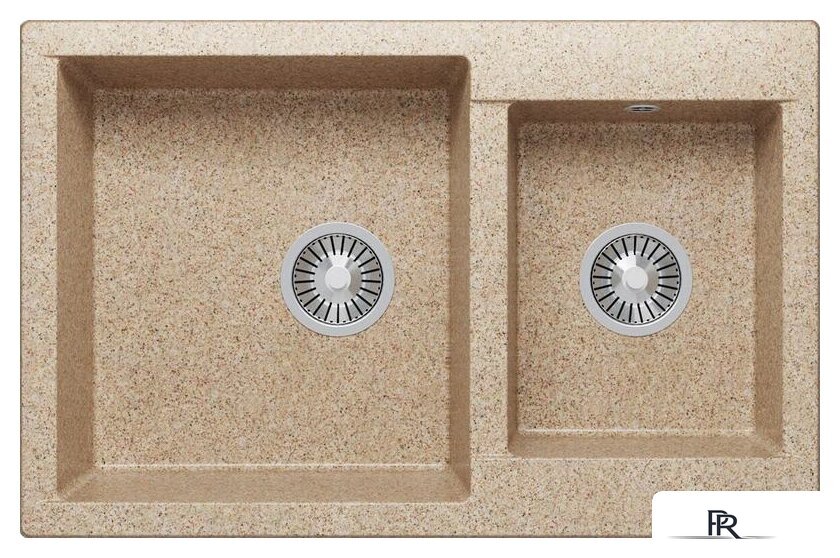 Кухонная мойка Polygran Brig-772 (песочный 302) - Изображение №1 — Интернет-магазин ПроЗаказ