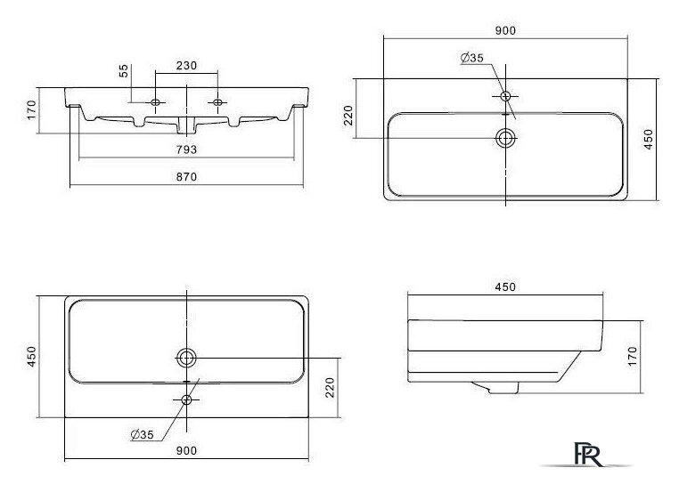  Акватон Тумба с умывальником Сканди 90 1A2519K0SD010 - Изображение №14 — Интернет-магазин ПроЗаказ