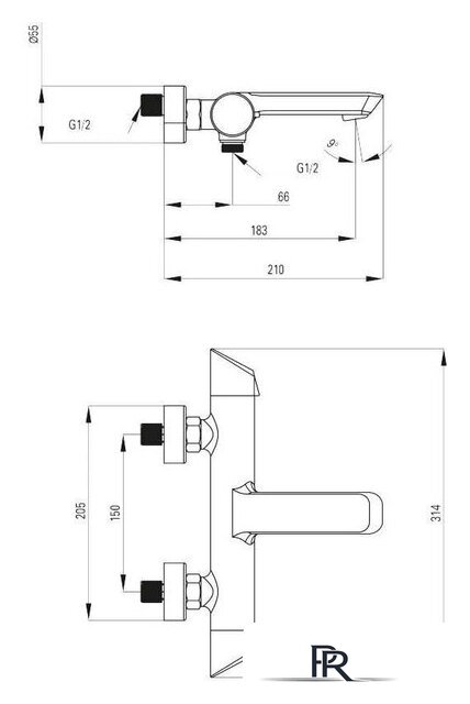 Смеситель Deante Arnika BQA N11M - Изображение №3 — Интернет-магазин ПроЗаказ