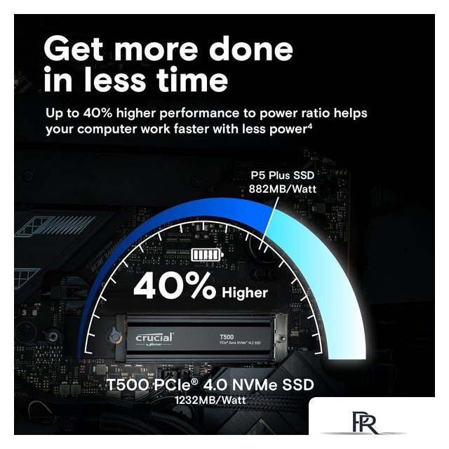 SSD Crucial T500 1TB CT1000T500SSD5 - Изображение №6 — Интернет-магазин ПроЗаказ