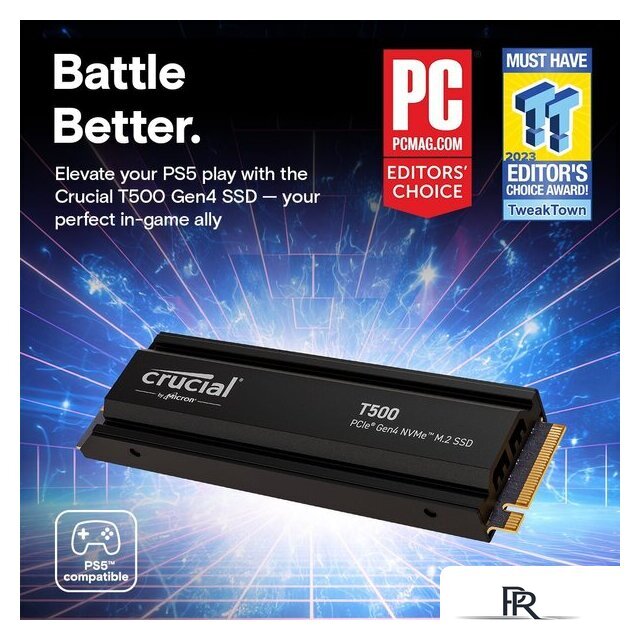 SSD Crucial T500 1TB CT1000T500SSD5 - Изображение №7 — Интернет-магазин ПроЗаказ