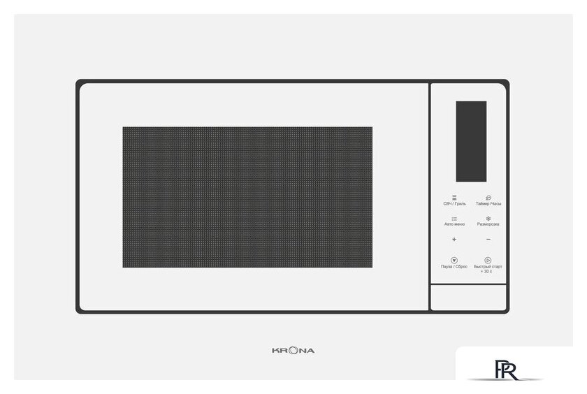 Микроволновая печь Krona Himmel 60 WH - Изображение №1 — Интернет-магазин ПроЗаказ