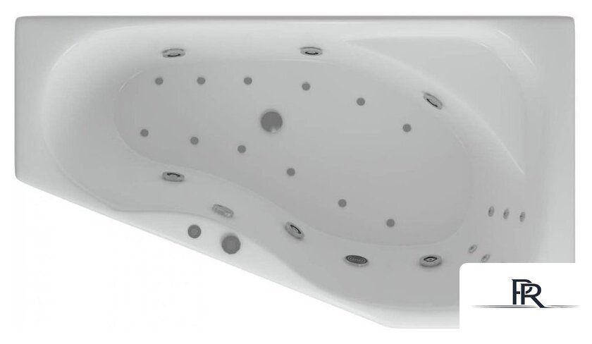 Ванна Aquatek Медея 170x95 (с экраном и каркасом, слив справа) - Изображение №2 — Интернет-магазин ПроЗаказ