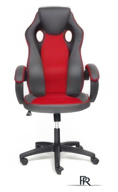 Игровое (геймерское) кресло TetChair Racer Gt (кожзам/ткань, металлик/красный) - Изображение №4 — Интернет-магазин ПроЗаказ