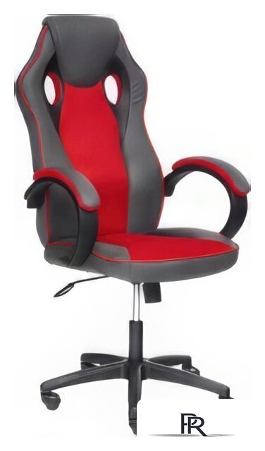 Игровое (геймерское) кресло TetChair Racer Gt (кожзам/ткань, металлик/красный) - Изображение №1 — Интернет-магазин ПроЗаказ